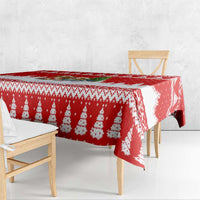 Beagle Dashing Dog Christmas Tablecloth Xmas Holiday Patterns - Wonder Print Shop