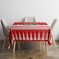 Beagle Dashing Dog Christmas Tablecloth Xmas Holiday Patterns - Wonder Print Shop