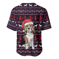 Beagle Dog They Know When You Have Snacks Christmas Baseball Jersey Xmas Holiday Patterns - Wonder Print Shop