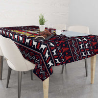Beagle Dog They Know When You Have Snacks Christmas Tablecloth Xmas Holiday Patterns - Wonder Print Shop