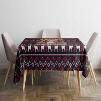 Beagle Dog They Know When You Have Snacks Christmas Tablecloth Xmas Holiday Patterns - Wonder Print Shop
