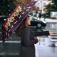 Beagle Dog They Know When You Have Snacks Christmas Umbrella Xmas Holiday Patterns - Wonder Print Shop