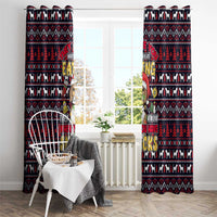 Beagle Dog They Know When You Have Snacks Christmas Window Curtain Xmas Holiday Patterns - Wonder Print Shop