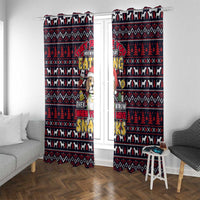Beagle Dog They Know When You Have Snacks Christmas Window Curtain Xmas Holiday Patterns - Wonder Print Shop
