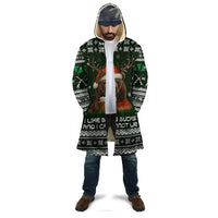 Bear Hunting and Beer Christmas Cloak Xmas Holiday Patterns - Wonder Print Shop