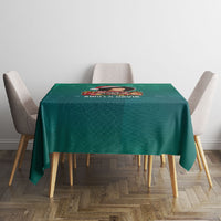 Angela Davis Civil Rights Black History Tablecloth Ugly Christmas Pattern African American Heritage