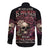 My Give A F Rose Skull Long Sleeve Button Shirt - Wonder Print Shop