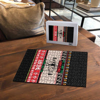 Hiking Christmas Puzzle with Mountains Trees and Winter Holiday Pattern - Wonder Print Shop
