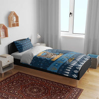 Happy Hanukcat Christmas Design Bedding Set Xmas Holiday Patterns - Wonder Print Shop