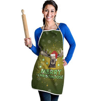 Merry ChristMoose Christmas Apron Xmas Holiday Patterns - Wonder Print Shop