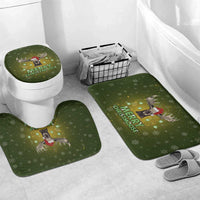 Merry ChristMoose Christmas Bathroom Set Xmas Holiday Patterns - Wonder Print Shop