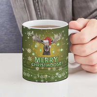 Merry ChristMoose Christmas Ceramic Mug Xmas Holiday Patterns - Wonder Print Shop