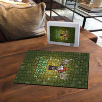 Merry ChristMoose Christmas Puzzle Xmas Holiday Patterns - Wonder Print Shop