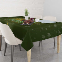 Merry ChristMoose Christmas Tablecloth Xmas Holiday Patterns - Wonder Print Shop