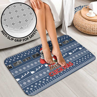 Merry Clickmas Christmas Bathroom Set Xmas Holiday Patterns - Wonder Print Shop