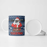 Merry Clickmas Christmas Ceramic Mug Xmas Holiday Patterns - Wonder Print Shop