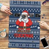 Merry Clickmas Christmas Puzzle Xmas Holiday Patterns - Wonder Print Shop