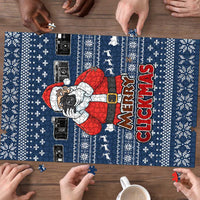 Merry Clickmas Christmas Puzzle Xmas Holiday Patterns - Wonder Print Shop