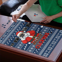 Merry Clickmas Christmas Puzzle Xmas Holiday Patterns - Wonder Print Shop