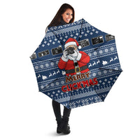 Merry Clickmas Christmas Umbrella Xmas Holiday Patterns - Wonder Print Shop