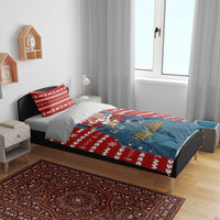 Ho Ho Hold My Beer Santa Christmas Design Bedding Set Xmas Holiday Patterns - Wonder Print Shop