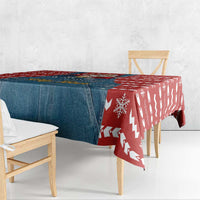 Ho Ho Hold My Beer Santa Christmas Design Tablecloth Xmas Holiday Patterns - Wonder Print Shop