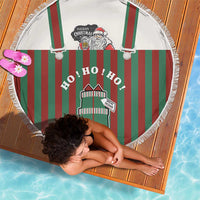 Stay With My Pig Christmas Christmas Beach Blanket Xmas Holiday Patterns - Wonder Print Shop