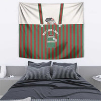 Stay With My Pig Christmas Christmas Tapestry Xmas Holiday Patterns - Wonder Print Shop