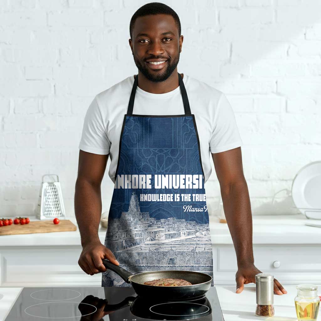 Mansa Musa Sankore University Apron Knowledge is the True Gold - African Scholarly Legacy - Wonder Print Shop