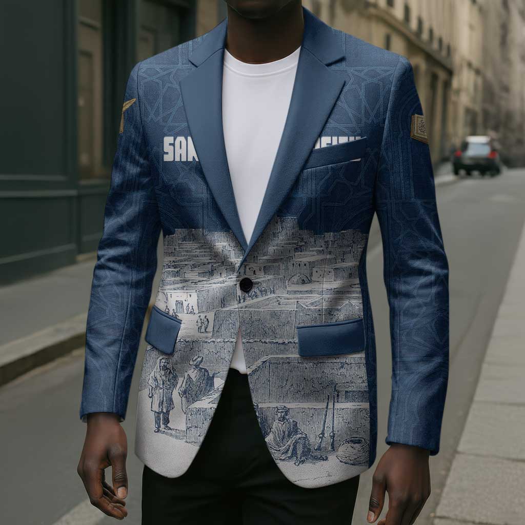 Mansa Musa Sankore University Blazer Knowledge is the True Gold - African Scholarly Legacy - Wonder Print Shop