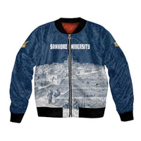 Mansa Musa Sankore University Bomber Jacket Knowledge is the True Gold - African Scholarly Legacy - Wonder Print Shop