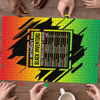 Without Black Inventors Educational List Puzzle Black History Month African