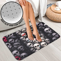 Emoji Skulls Bathroom Set Moodboard of the Dead