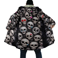 Emoji Skulls Cloak Moodboard of the Dead