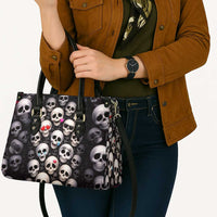 Emoji Skulls Leather Bag Moodboard of the Dead