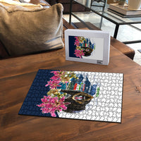 Equatorial Guinea Independence Day Mandrill Puzzle Patriotic Floral African Pride Map