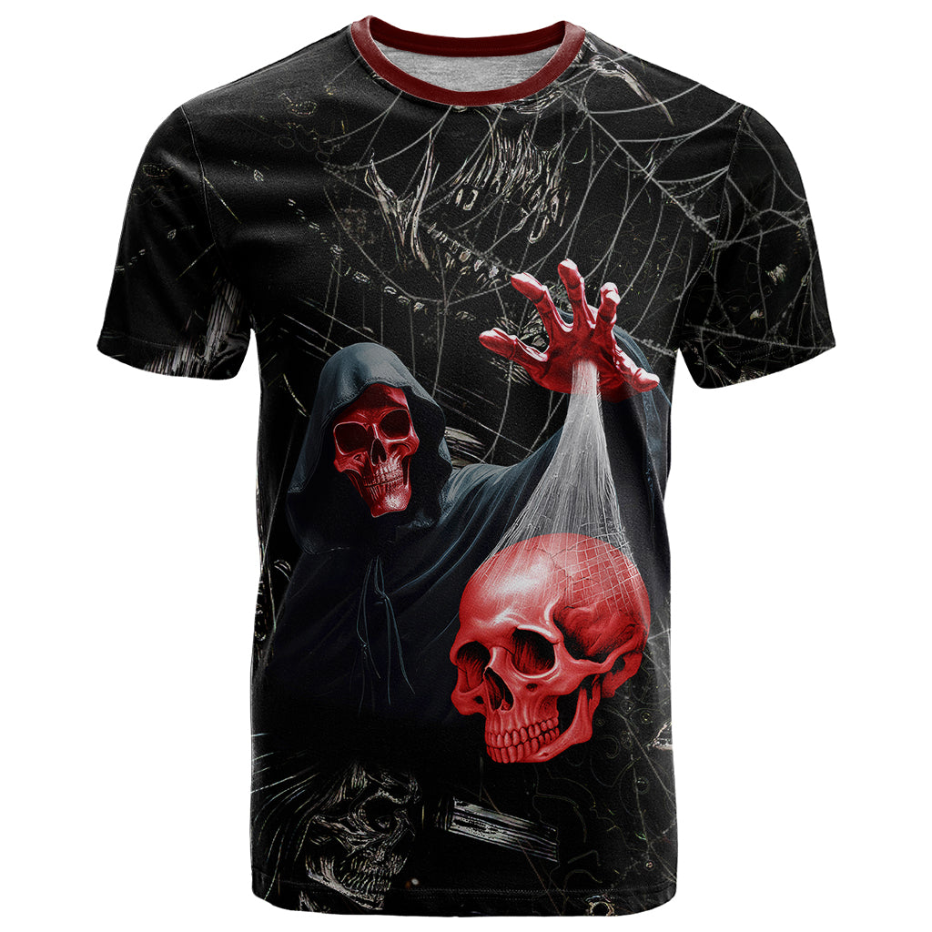 Hello Darkness My Old Friend Skull T Shirt - Wonder Print Shop