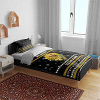 Bee Merry Its Time Christmas Bedding Set Xmas Holiday Patterns - Wonder Print Shop