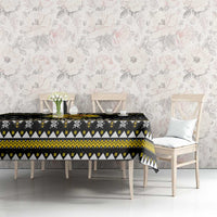Bee Merry Its Time Christmas Tablecloth Xmas Holiday Patterns - Wonder Print Shop