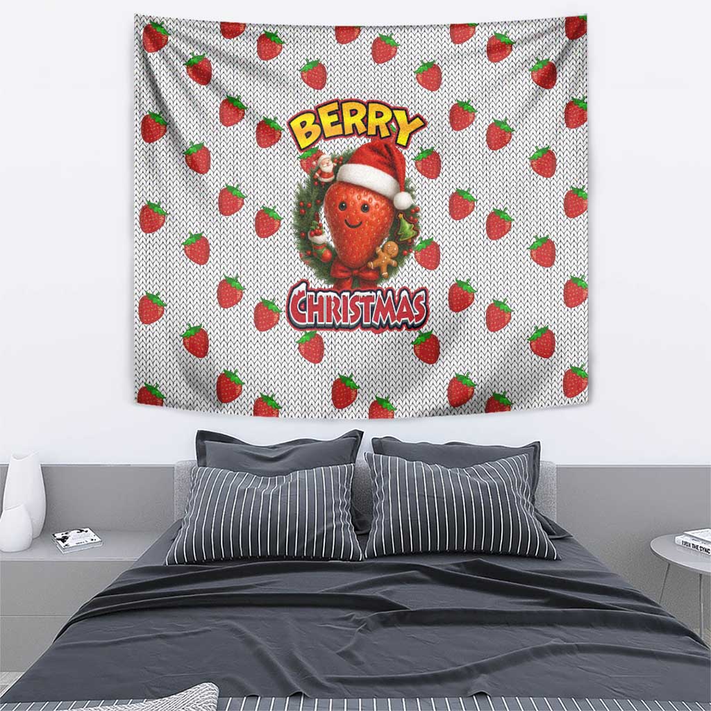 Berry ChristmasYall Christmas Tapestry Xmas Holiday Patterns - Wonder Print Shop