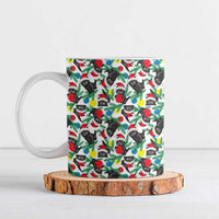 Black Cat Christmas Christmas Ceramic Mug Xmas Holiday Patterns - Wonder Print Shop