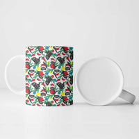 Black Cat Christmas Christmas Ceramic Mug Xmas Holiday Patterns - Wonder Print Shop