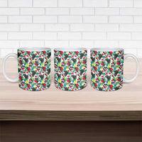 Black Cat Christmas Christmas Ceramic Mug Xmas Holiday Patterns - Wonder Print Shop