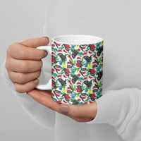 Black Cat Christmas Christmas Ceramic Mug Xmas Holiday Patterns - Wonder Print Shop