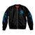 Tread Carefully Skull Bomber Jacket - Wonder Print Shop