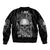 I Am Who I Am Skull Bomber Jacket - Wonder Print Shop