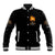 Dilligaf Flame Skull With G Baseball Jacket - Wonder Print Shop