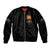 Dilligaf Flame Skull With G Bomber Jacket - Wonder Print Shop