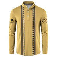 Custom Retro Bowling Button Sweatshirt with Diamond Stripe Pattern North Bowl Logo - Wonder Print Shop