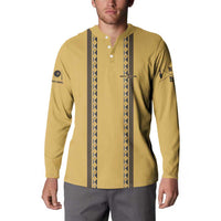 Custom Retro Bowling Button Sweatshirt with Diamond Stripe Pattern North Bowl Logo - Wonder Print Shop